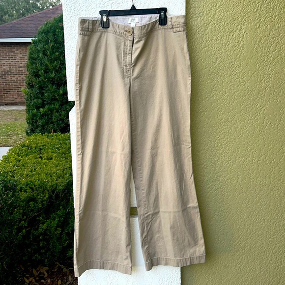 The LOFT Ann Taylor Julie Wide Leg Pants - Picture 1 of 5